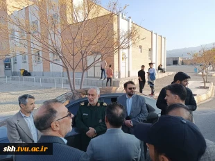 بازدید فرماندهی سپاه انصارالرضا (ع) استان خراسان جنوبی  بمناسبت روز دانشجو 16آذر از دانشگاه ملی مهارت استان خراسان جنوبی  3