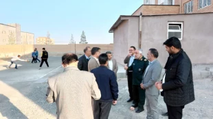 بازدید فرماندهی سپاه انصارالرضا (ع) استان خراسان جنوبی  بمناسبت روز دانشجو 16آذر از دانشگاه ملی مهارت استان خراسان جنوبی  4