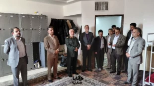 بازدید فرماندهی سپاه انصارالرضا (ع) استان خراسان جنوبی  بمناسبت روز دانشجو 16آذر از دانشگاه ملی مهارت استان خراسان جنوبی  6