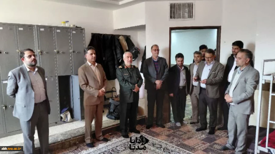 بازدید فرماندهی سپاه انصارالرضا (ع) استان خراسان جنوبی  بمناسبت روز دانشجو 16آذر از دانشگاه ملی مهارت استان خراسان جنوبی  6