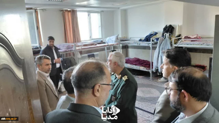 بازدید فرماندهی سپاه انصارالرضا (ع) استان خراسان جنوبی  بمناسبت روز دانشجو 16آذر از دانشگاه ملی مهارت استان خراسان جنوبی  7