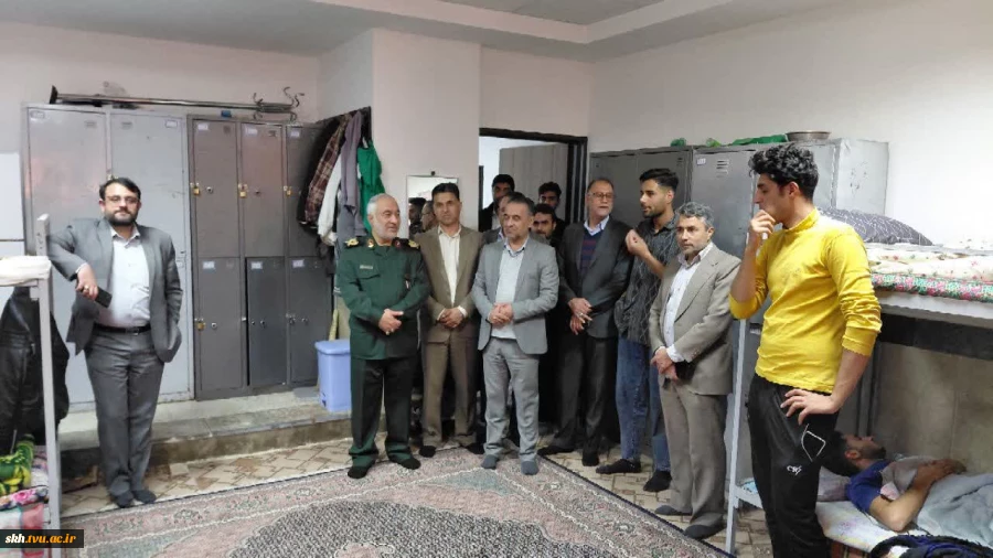 بازدید فرماندهی سپاه انصارالرضا (ع) استان خراسان جنوبی  بمناسبت روز دانشجو 16آذر از دانشگاه ملی مهارت استان خراسان جنوبی  8