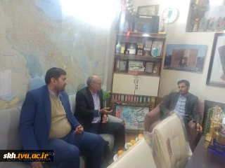 نشست معاونت اداری، مالی و مدیریت منابع دانشگاه ملی مهارت استان خراسان جنوبی با مدیر عامل موسسه خیریه در استان فارس