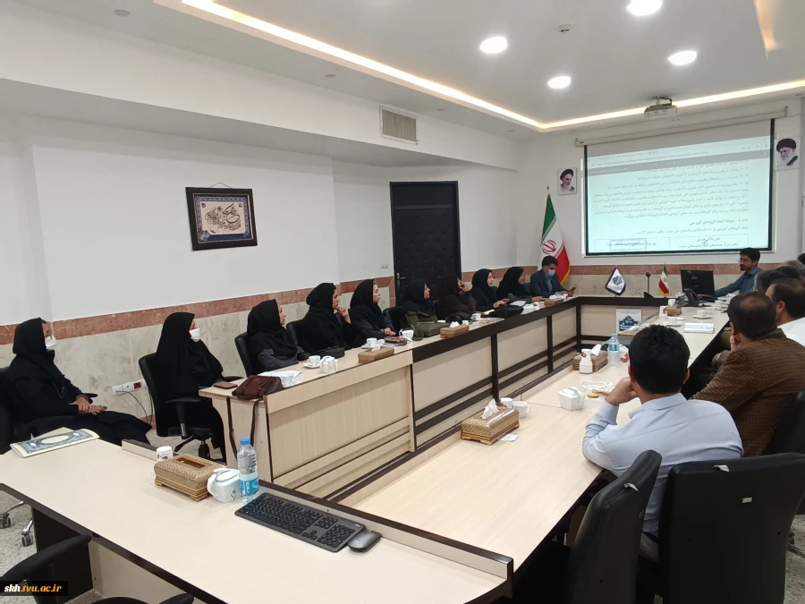 جلسه هم‌اندیشی مدیران محترم گروه‌های آموزشی دانشگاه ملی مهارت استان خراسان جنوبی 6