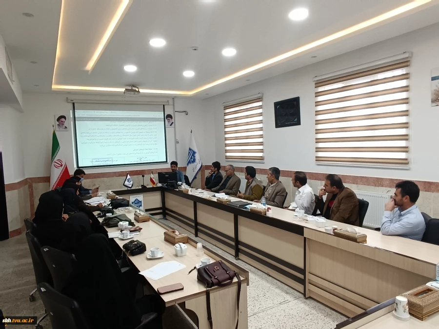 جلسه هم‌اندیشی مدیران محترم گروه‌های آموزشی دانشگاه ملی مهارت استان خراسان جنوبی 7