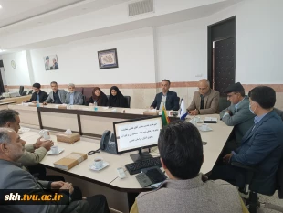 نشست ریاست دانشگاه ملی مهارت استان خراسان جنوبی با کانون تعلیم و تربیت خادم یاران و یاوران رضوی استان خراسان جنوبی     5