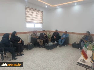 نشست رئیس سازمان مدیریت پسماند شهرداری بیرجند و هیات همراه با مسئولین دانشگاه ملی مهارت  استان خراسان جنوبی 3