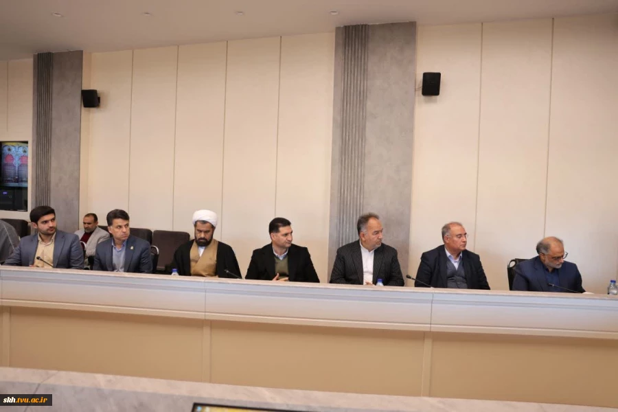 حضور دکتر علیرضا جهانگیر ریاست دانشگاه ملی مهارت استان خراسان جنوبی  در شورای اقامه نماز استان 4