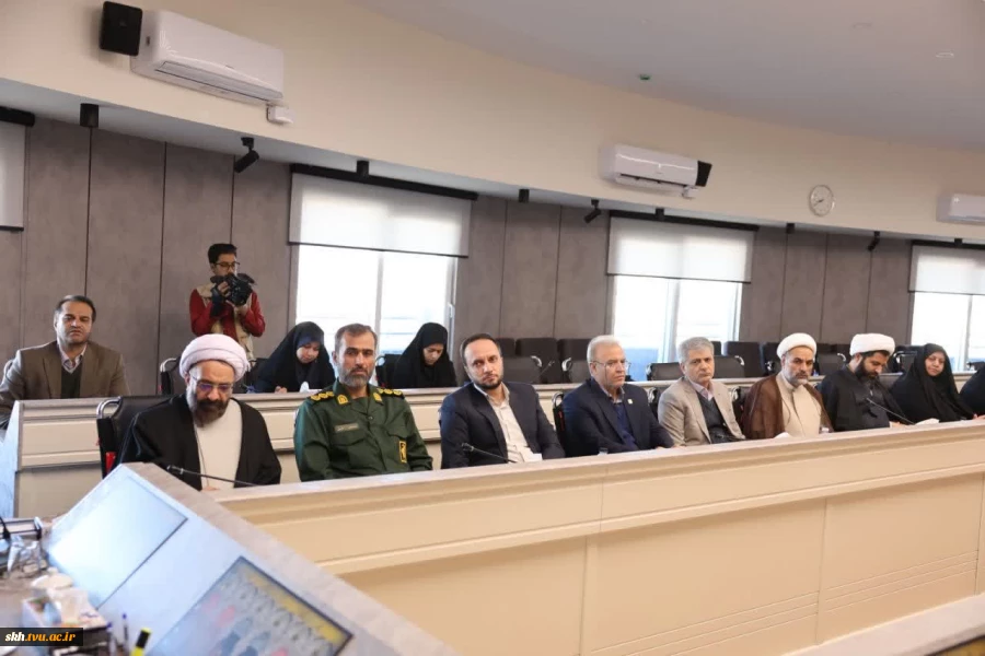 حضور دکتر علیرضا جهانگیر ریاست دانشگاه ملی مهارت استان خراسان جنوبی  در شورای اقامه نماز استان 6