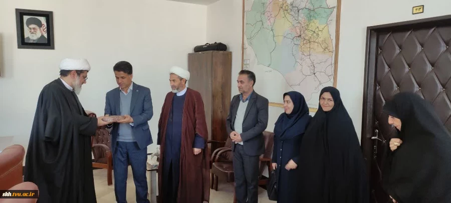 دیدار با ریاست حوزه علمیه استان خراسان جنوبی به مناسبت گرامیداشت ۲۷ آذر، روز وحدت حوزه و دانشگاه  3