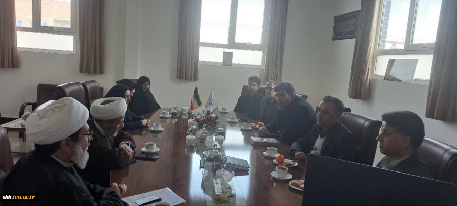 دیدار با ریاست حوزه علمیه استان خراسان جنوبی به مناسبت گرامیداشت ۲۷ آذر، روز وحدت حوزه و دانشگاه 6