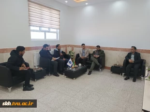 مسئول بسیج دانشجویی استان با رئیس دانشگاه ملی مهارت استان خراسان جنوبی دیدار کرد. 4