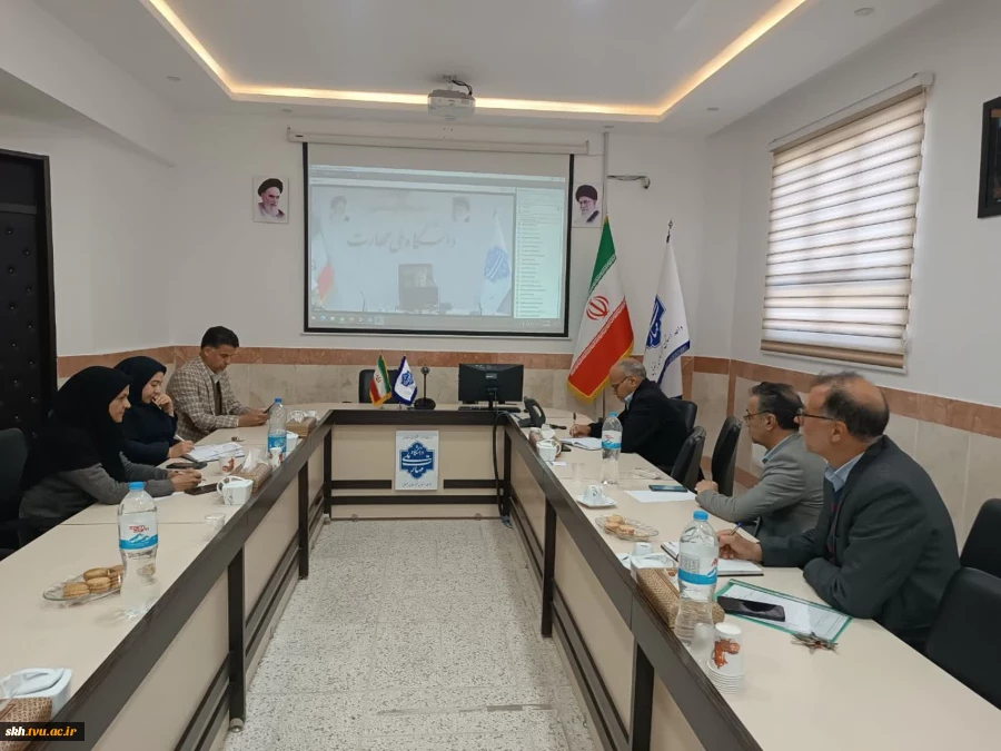 جلسه شورای دانشگاه ملی مهارت با رؤسای واحدهای استانی 3