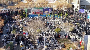 حضور ریاست و همکاران در مراسم جشن ملی، آغاز دهه مبارک فجر انقلاب اسلامی ایران 5