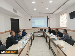 جلسه انتخاب مدیر و کارمند نمونه دانشگاه ملی مهارت استان خراسان جنوبی