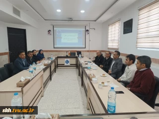 جلسه پدافند غیرعامل دانشگاه ملی مهارت استان خراسان جنوبی