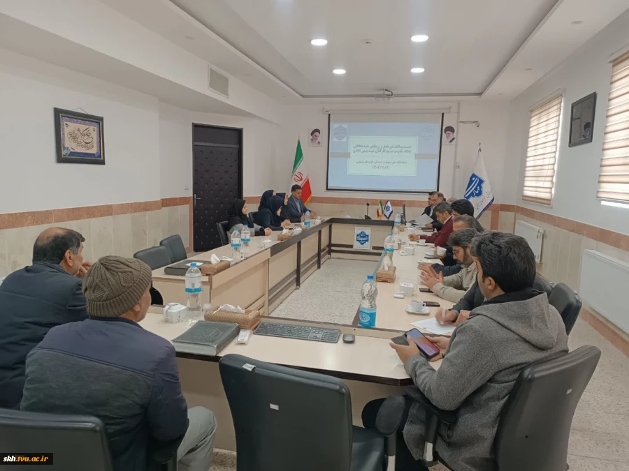 برگزاری جلسه پدافند غیرعامل و مانور خودحفاظتی دانشگاه ملی مهارت استان خراسان جنوبی  4