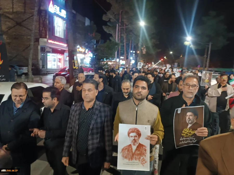 ریاست و جمعی از همکاران دانشگاه ملی مهارت استان خراسان جنوبی در تجمع دانشگاهیان استان خراسان جنوبی 4
