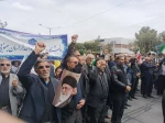حضور ریاست ، کارکنان ، اساتید و دانشجویان دانشگاه ملی مهارت استان خراسان جنوبی  در راهپیمایی روز جهانی قدس 5