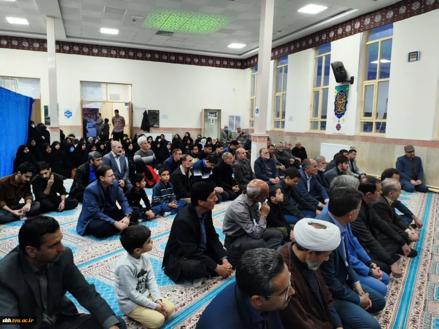 برگزاری محفل انس با قرآن کریم و تکریم خانواده شهدای منتسب به دانشگاه در دانشگاه ملی مهارت خراسان جنوبی 6