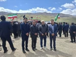 حضور رئیس دانشگاه ملی مهارت استان خراسان جنوبی و مدیرکل دفتر برنامه بودجه ،تحول اداری وبهره وری دانشگاه ملی مهارت، در تشییع و خاکسپاری شهید هاشم میری بُقال 8