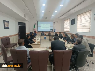 جلسه آغاز سال جدید کارکنان دانشگاه ملی مهارت استان خراسان با حضور ریاست دانشگاه ملی مهارت استان خراسان جنوبی 10