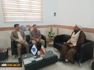 نشست مسئول نهاد نمایندگی مقام معظم رهبری با ریاست دانشگاه ملی مهارت استان خراسان جنوبی