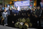 حضور پر شور و شعور همکاران به همراه خانواده ها و جمعی از دانشجویان دانشگاه ملی مهارت واحد استانی خراسان جنوبی در محفل سوگ اربعین قائد شهید امت (قدس سره) 2