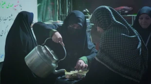 حضور پر شور و شعور همکاران به همراه خانواده ها و جمعی از دانشجویان دانشگاه ملی مهارت واحد استانی خراسان جنوبی در محفل سوگ اربعین قائد شهید امت (قدس سره) 8