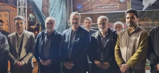 حضور ریاست عالی دانشگاه ملی مهارت کشور در محل موکب دانشگاه ملی مهارت واحد استانی خراسان جنوبی  3