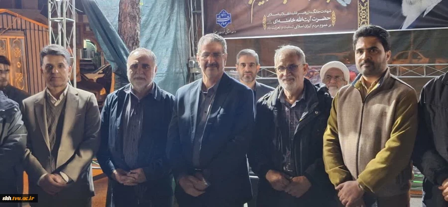 حضور ریاست عالی دانشگاه ملی مهارت کشور در محل موکب دانشگاه ملی مهارت واحد استانی خراسان جنوبی  3