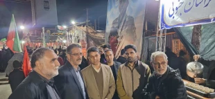 حضور ریاست عالی دانشگاه ملی مهارت کشور در محل موکب دانشگاه ملی مهارت واحد استانی خراسان جنوبی  4