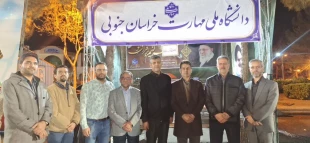 حضور ریاست عالی دانشگاه ملی مهارت کشور در محل موکب دانشگاه ملی مهارت واحد استانی خراسان جنوبی  5