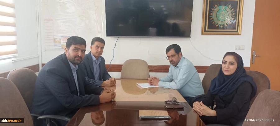 نشست ویژه رئیس دانشگاه ملی مهارت واحد استان خراسان جنوبی با معاون امور معادن و مواد معدنی 2