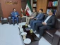 نشست مدیرکل دفتر برنامه بودجه، تحول اداری وبهره وری دانشگاه ملی مهارت، و رئیس دانشگاه ملی مهارت استان خراسان جنوبی  با  فرماندار قائنات