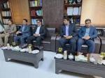 نشست مدیرکل دفتر برنامه بودجه، تحول اداری وبهره وری دانشگاه ملی مهارت، و رئیس دانشگاه ملی مهارت استان خراسان جنوبی  با  فرماندار قائنات 4