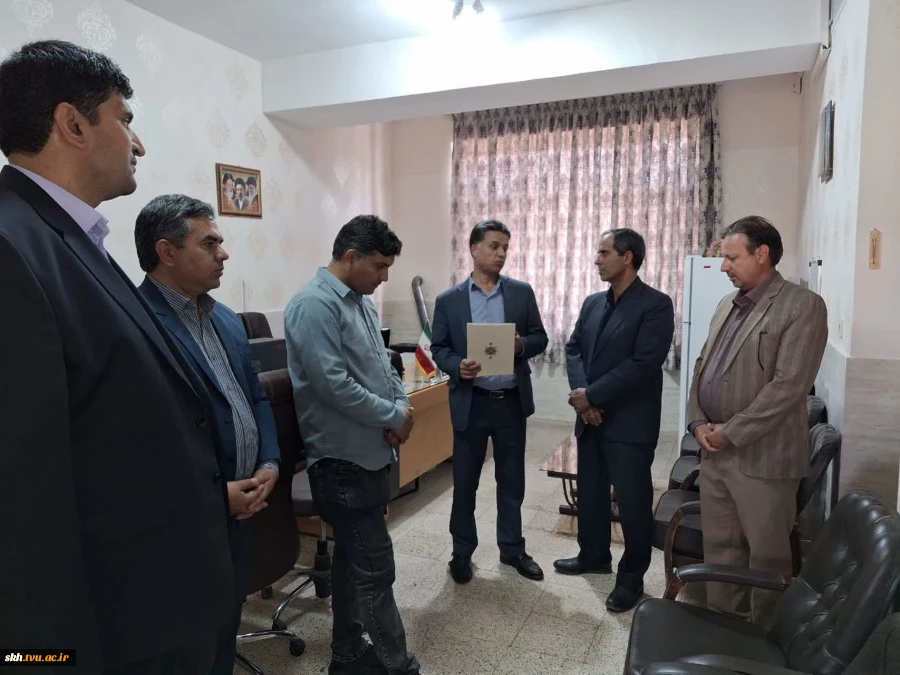 بازدید مدیرکل دفتر برنامه بودجه، تحول اداری وبهره وری  دانشگاه ملی مهارت و رئیس دانشگاه ملی مهارت استان خراسان جنوبی، از آموزشکده ملی مهارت پسران فردوس  2