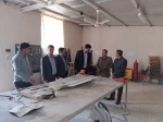 بازدید مدیرکل دفتر برنامه بودجه، تحول اداری وبهره وری  دانشگاه ملی مهارت و رئیس دانشگاه ملی مهارت استان خراسان جنوبی، از آموزشکده ملی مهارت پسران فردوس  3