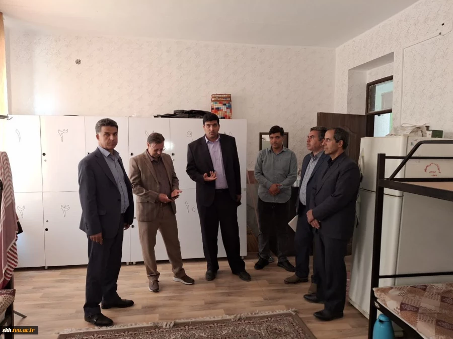 بازدید مدیرکل دفتر برنامه بودجه، تحول اداری وبهره وری  دانشگاه ملی مهارت و رئیس دانشگاه ملی مهارت استان خراسان جنوبی، از آموزشکده ملی مهارت پسران فردوس  5