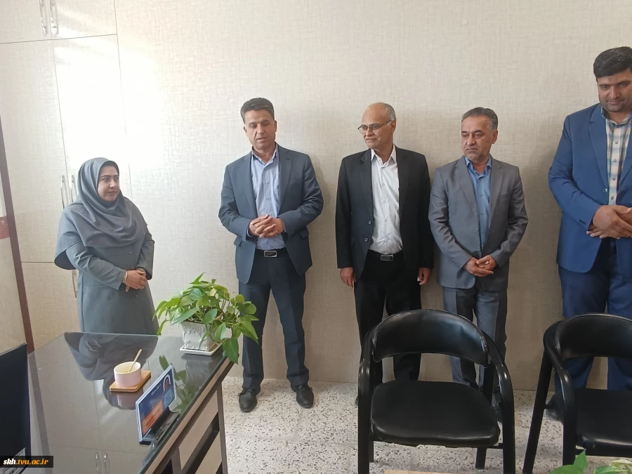 دیدار ئیس دانشگاه ملی مهارت استان خراسان جنوبی از اداره نظارت و ارزیابی واحد استان  2