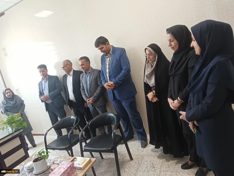 دیدار ئیس دانشگاه ملی مهارت استان خراسان جنوبی از اداره نظارت و ارزیابی واحد استان  3