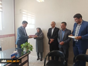 دیدار ئیس دانشگاه ملی مهارت استان خراسان جنوبی از اداره نظارت و ارزیابی واحد استان  4