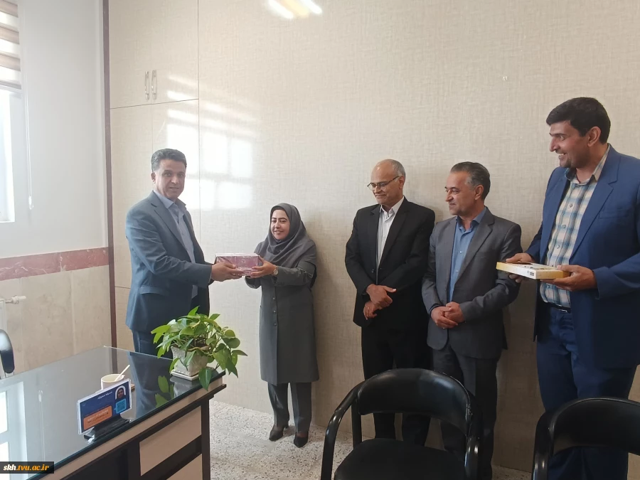 دیدار ئیس دانشگاه ملی مهارت استان خراسان جنوبی از اداره نظارت و ارزیابی واحد استان  5