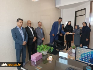 دیدار ئیس دانشگاه ملی مهارت استان خراسان جنوبی از اداره نظارت و ارزیابی واحد استان  6