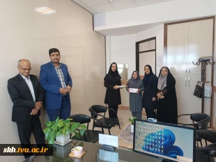 دیدار ئیس دانشگاه ملی مهارت استان خراسان جنوبی از اداره نظارت و ارزیابی واحد استان  9