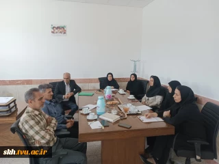 جلسه کمیته اداری و پشتیبانی دانشگاه ملی مهارت استان خراسان جنوبی