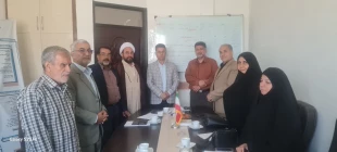 نشست رئیس دانشگاه ملی مهارت استان خراسان جنوبی و مسئول دفتر نهاد رهبری دانشگاه واحد استان با بازنشستگان و پیشکسوتان واحد استان   2