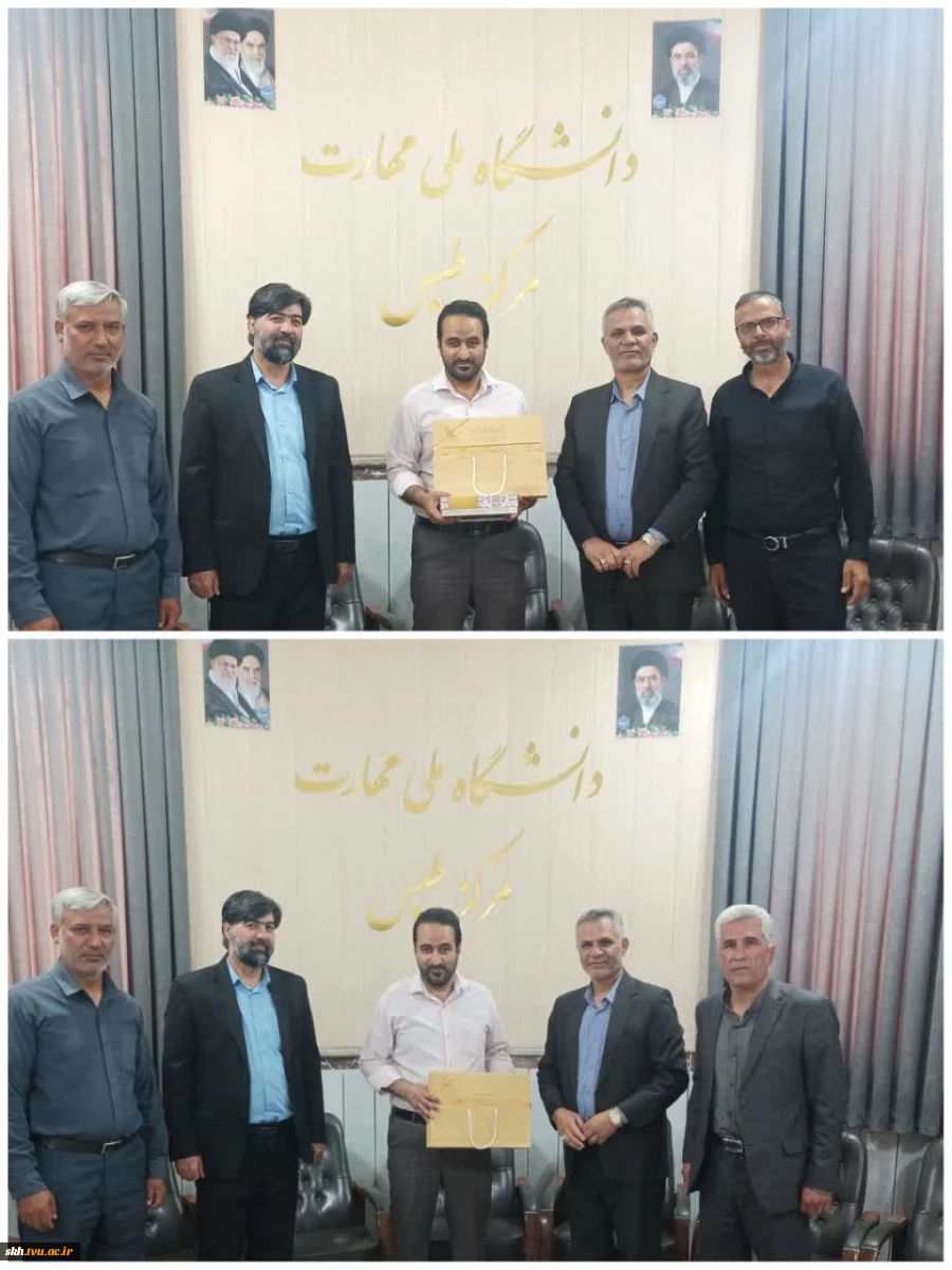 روابط عمومی های مراکز تابعه دانشگاه ملی مهارت استان خراسان جنوبی تجلیل شدند.  7
