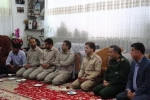 دیدار رئیس دانشگاه ملی مهارت استان خراسان جنوبی با خانواده شهید سرافراز مهدی زیبا  2