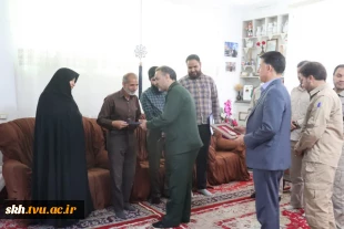 دیدار رئیس دانشگاه ملی مهارت استان خراسان جنوبی با خانواده شهید سرافراز مهدی زیبا  5